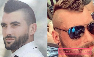 Mohawk na krátké vlasy