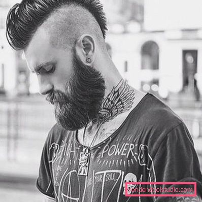 Mohawk s dlouhými rány