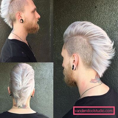 Mohawk s dlouhými rány