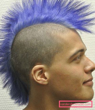 Mohawk s dlouhými rány