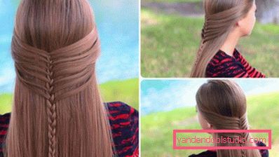 Mermaid Braid - účes pro dlouhé vlasy