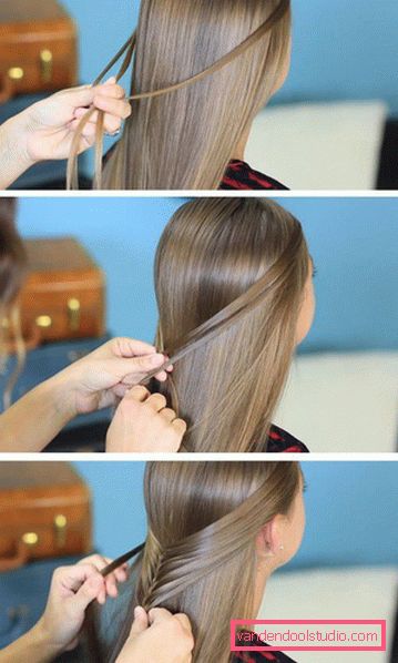 Mermaid Braid - účes pro dlouhé vlasy