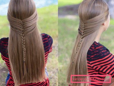Mermaid Braid - účes pro dlouhé vlasy