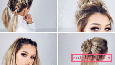 Krásné účesy krok za krokem - fotografie