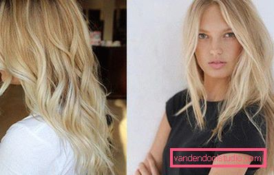 Zvýraznění na blond vlasy - módní trendy a fotografie