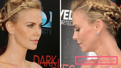 Okouzlující účesy a účesy Charlize Theron