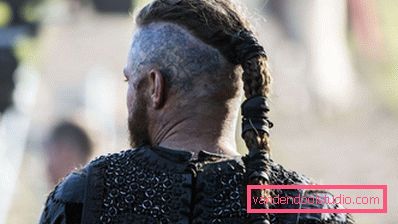 Vlasy Ragnar Lodbroka z televizního seriálu