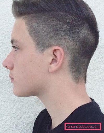 Účesy pro chlapce 12 let - fotky módní dospívající účesy