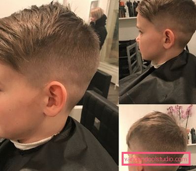 Účesy pro chlapce 12 let - fotky módní dospívající účesy