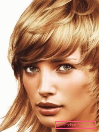 Roztrhané účesy pro střední vlasy - jak udělat obraz jasnějším
