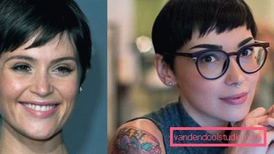 Haircut Pixie pro krátké vlasy 2018 - 2019 - fotografie ze všech stran