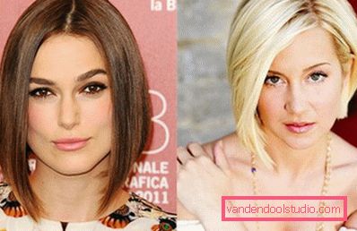 Účesy pro střední vlasy. Módní trendy a klasika - foto