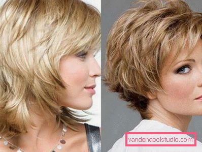 Účesy pro střední vlasy. Módní trendy a klasika - foto