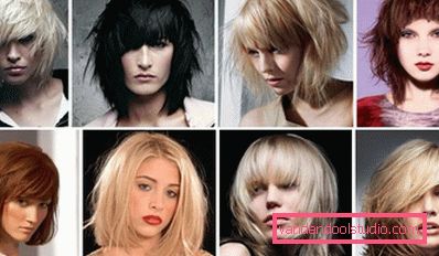 Účesy pro střední vlasy. Módní trendy a klasika - foto