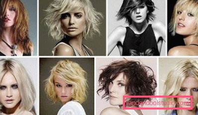 Účesy pro střední vlasy. Módní trendy a klasika - foto