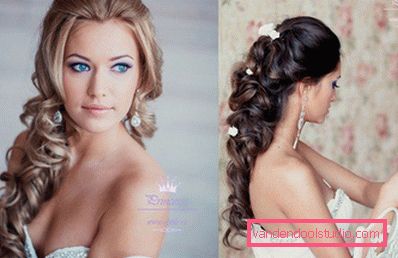 Svatební účesy pro dlouhé vlasy - 250 skutečných fotografií